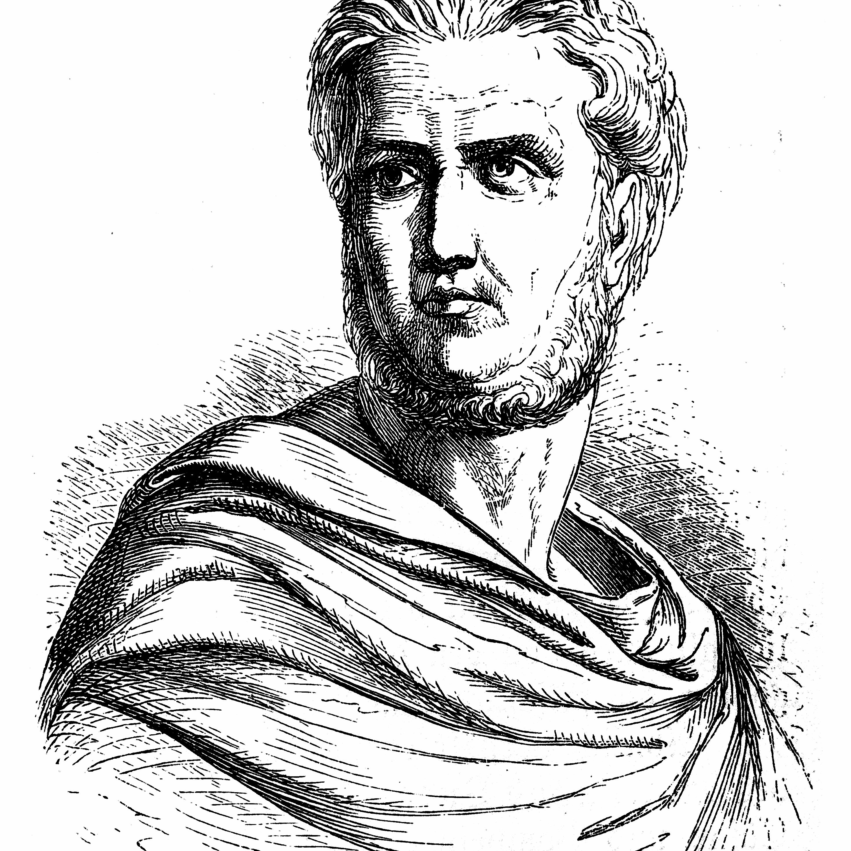 Statue of Tacitus (56AD-120AD) artist and date unkown