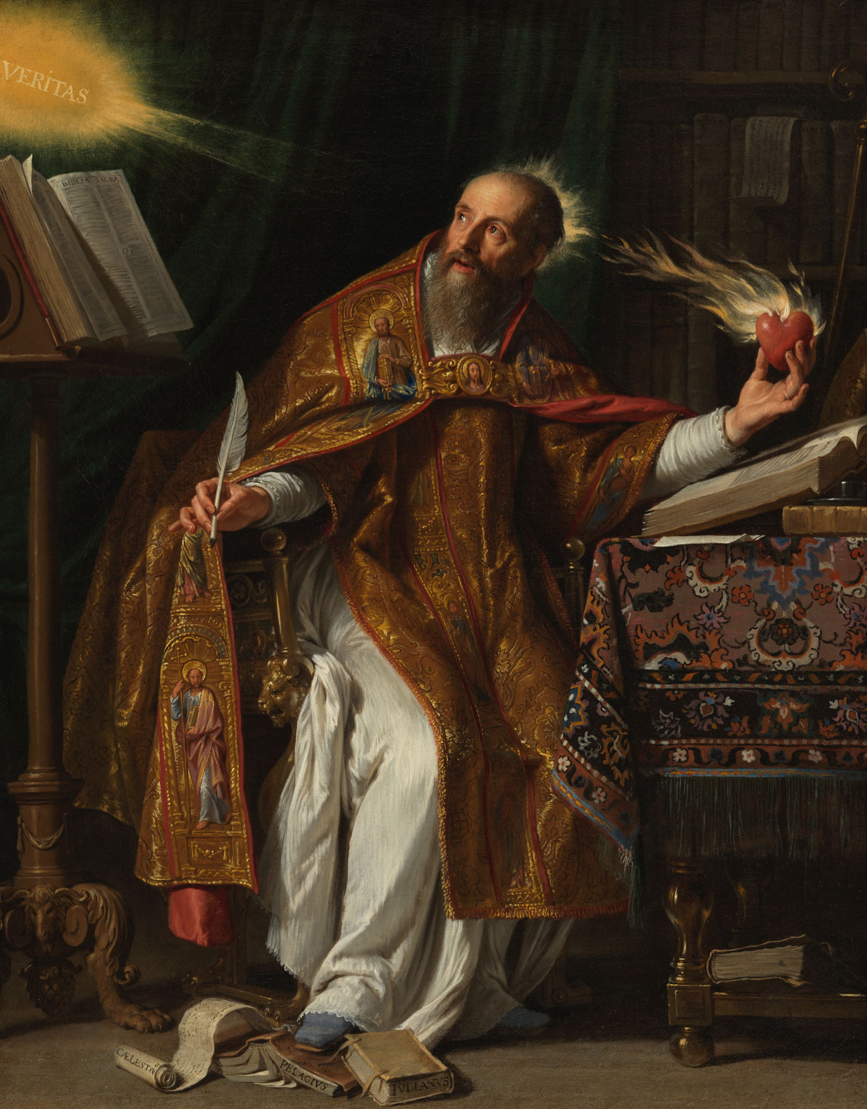 St.Augustine of Hippo(354-430) was a Christian Theologian. In his writing the *Confessions* he talks about time and it linear progression.